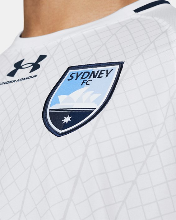 Men's UA SYD Replica Jersey in White image number 3